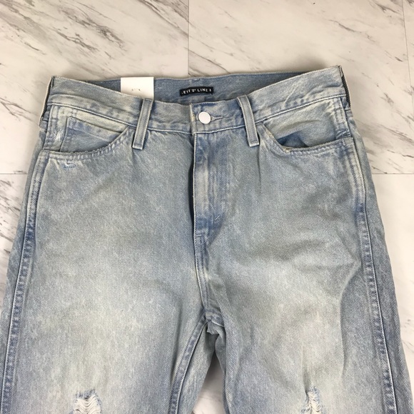 Levi’s Line 8 High Rise Skinny Jeans Distress NWT - Picture 2 of 8